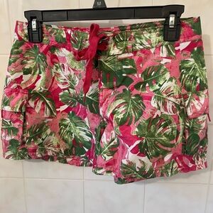 Southern Breeze tropical print Women's broad shorts in size 5